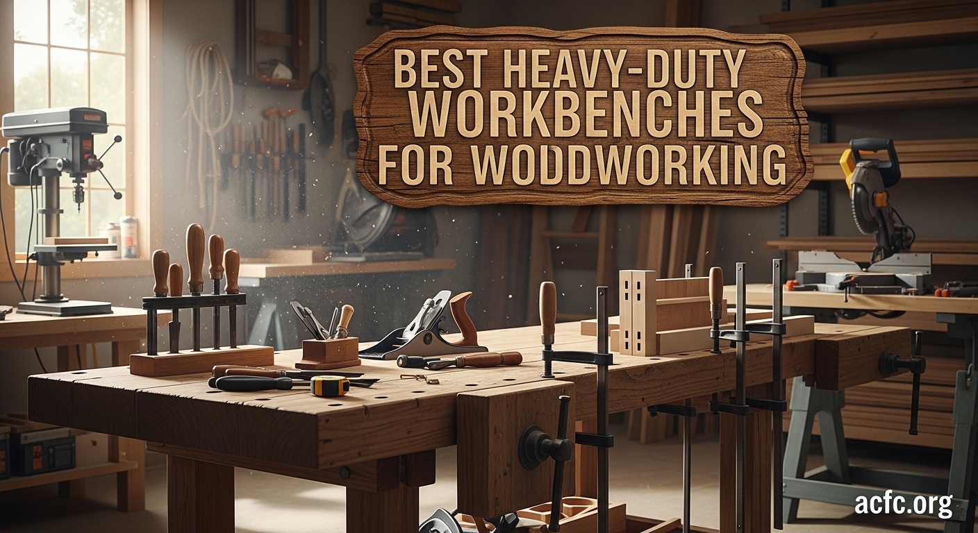 Best Heavy-Duty Workbenches for Woodworking