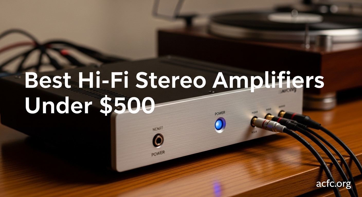 Best Hi-Fi Stereo Amplifiers Under $500