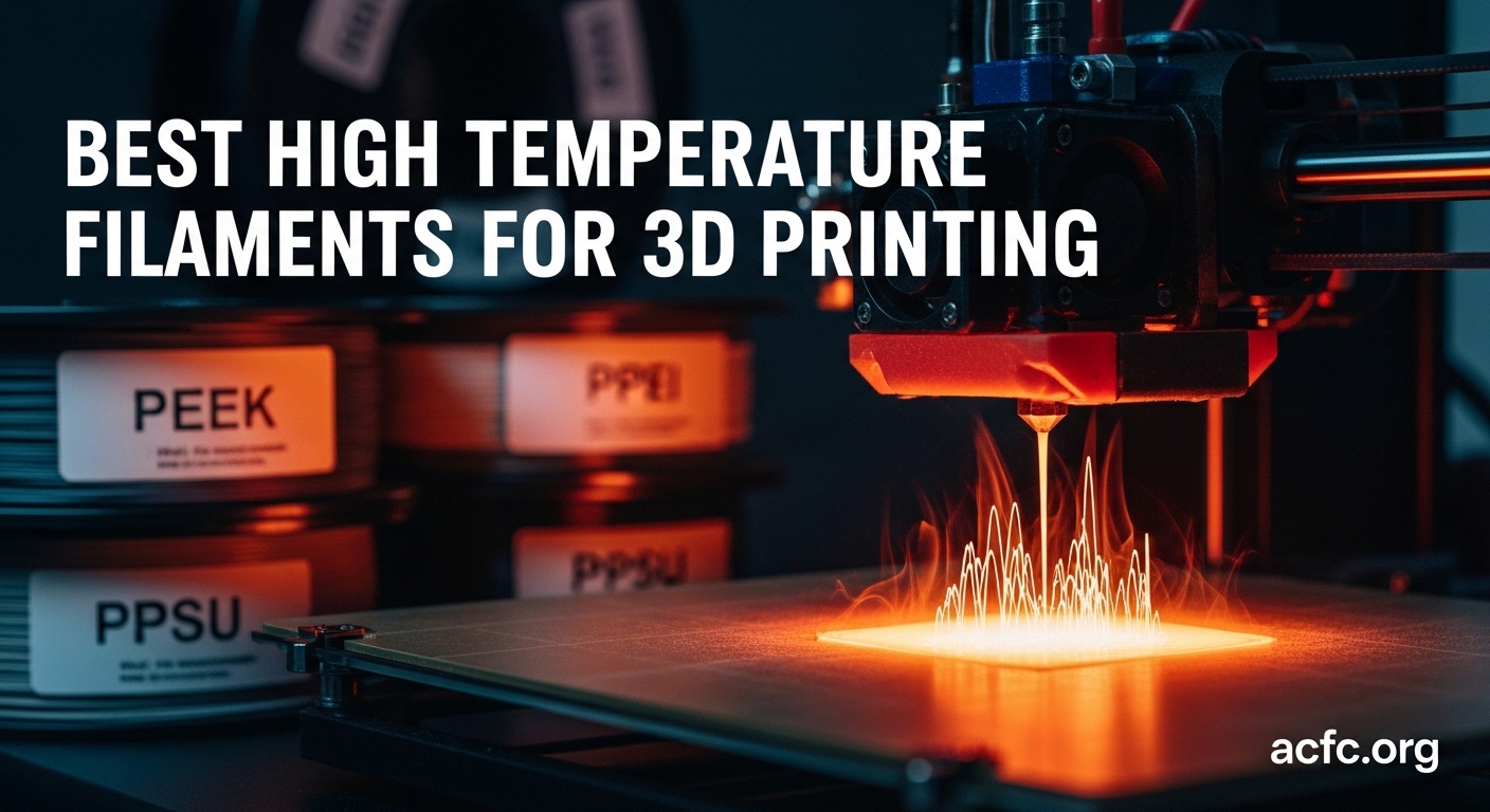 Best High Temperature Filaments for 3D Printing