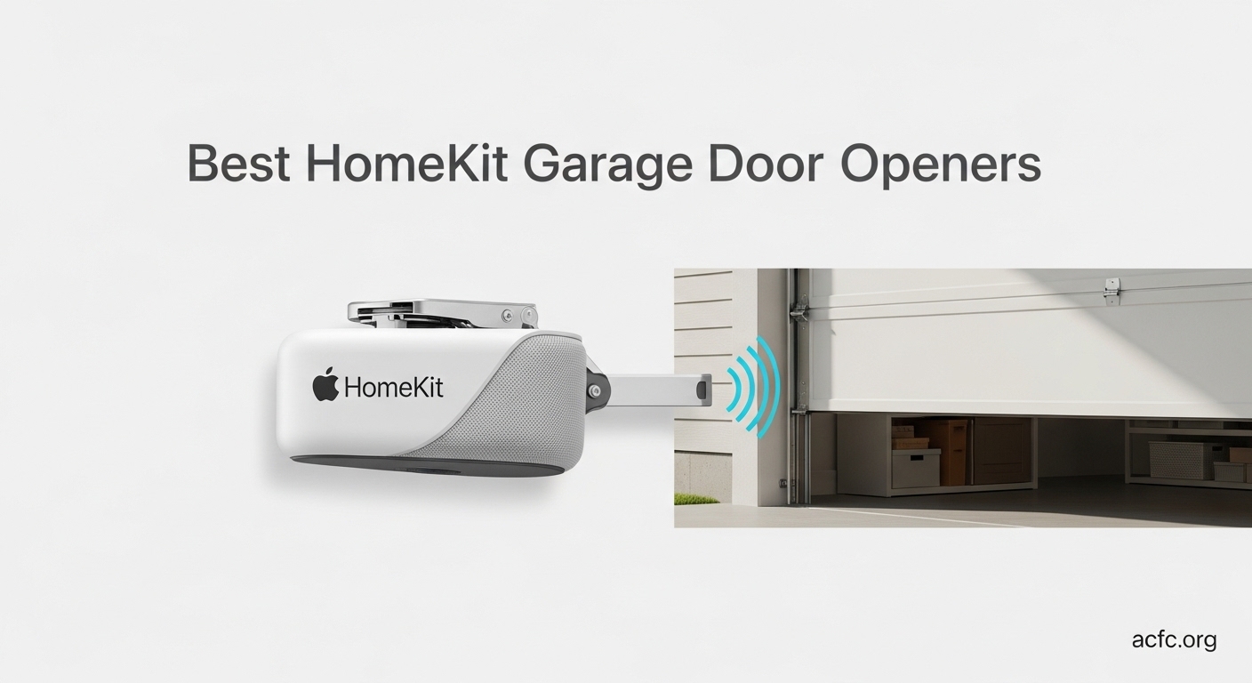 Best HomeKit Garage Door Openers