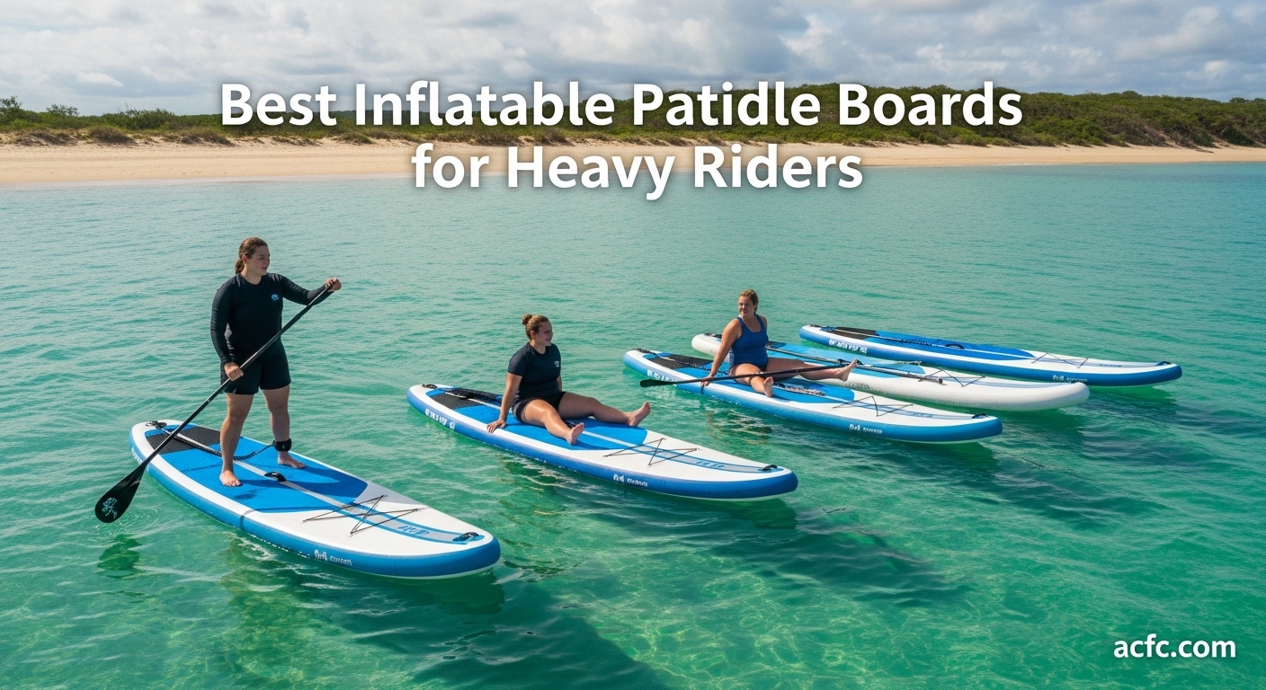 Best Inflatable Paddle Boards for Heavy Riders