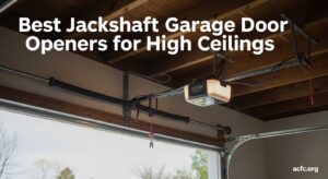 Best Jackshaft Garage Door Openers for High Ceilings