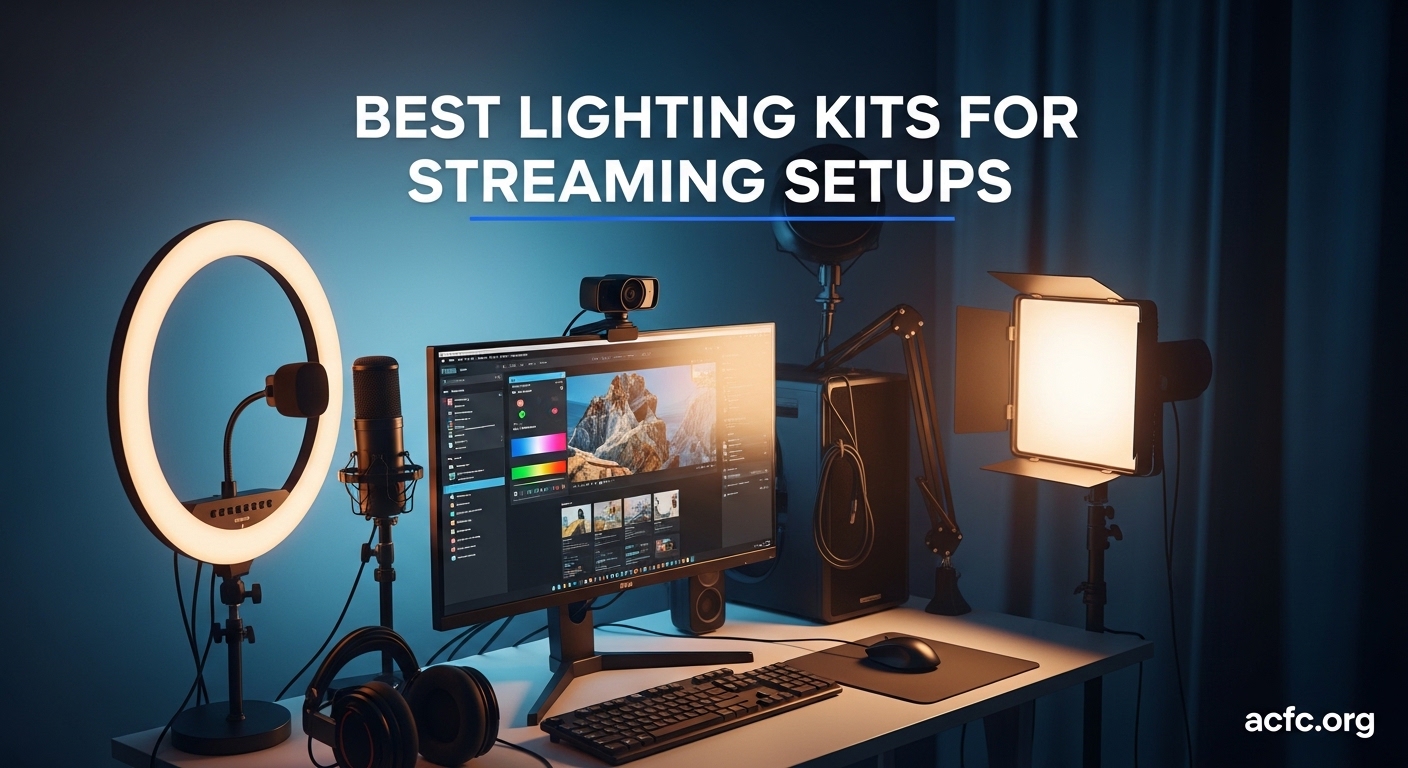 Best Lighting Kits for Streaming Setups