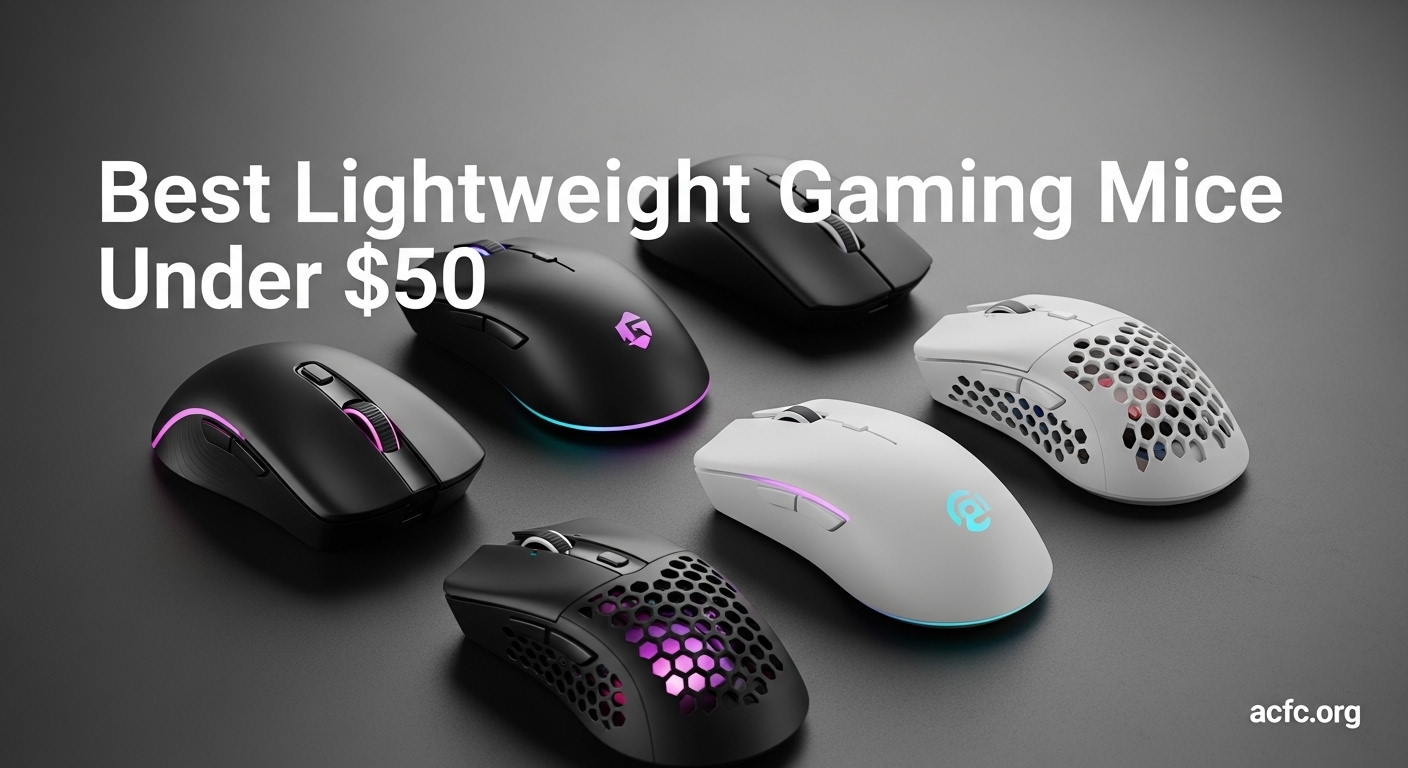 Best Lightweight Gaming Mice Under $50