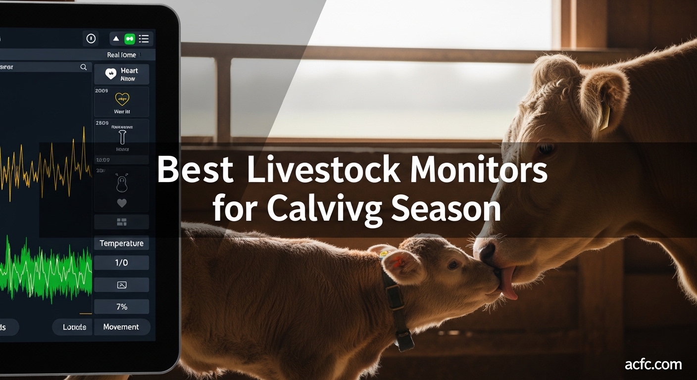 Best Livestock Monitors for Calving Season
