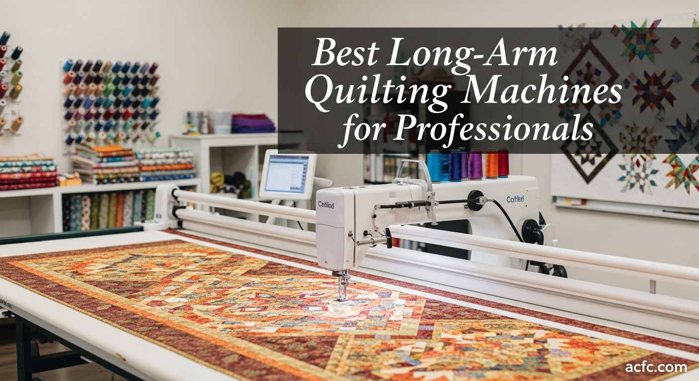 Best Long-Arm Quilting Machines for Professionals