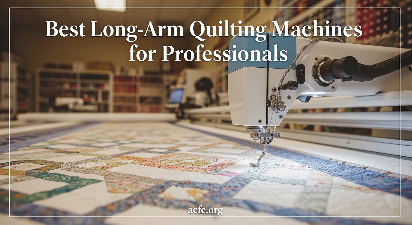 Best Long-Arm Quilting Machines for Professionals