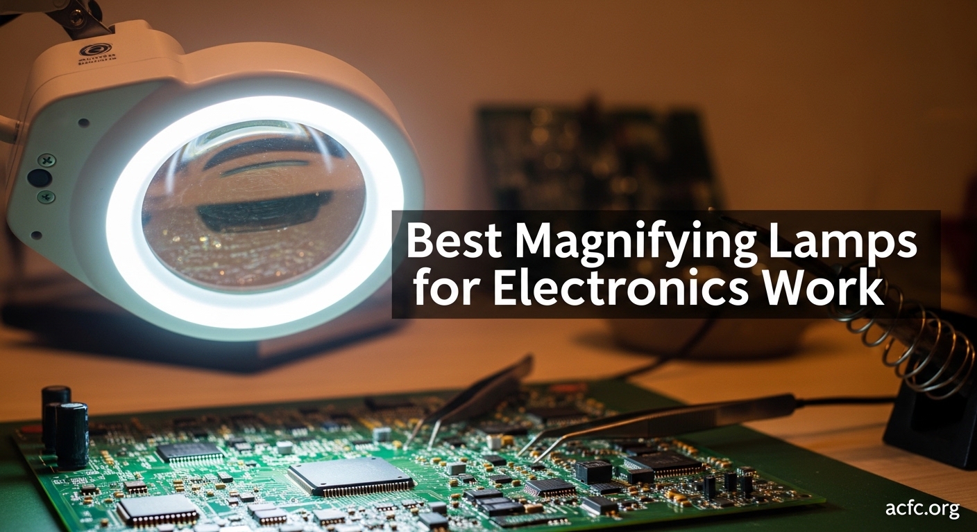 Best Magnifying Lamps for Electronics Work