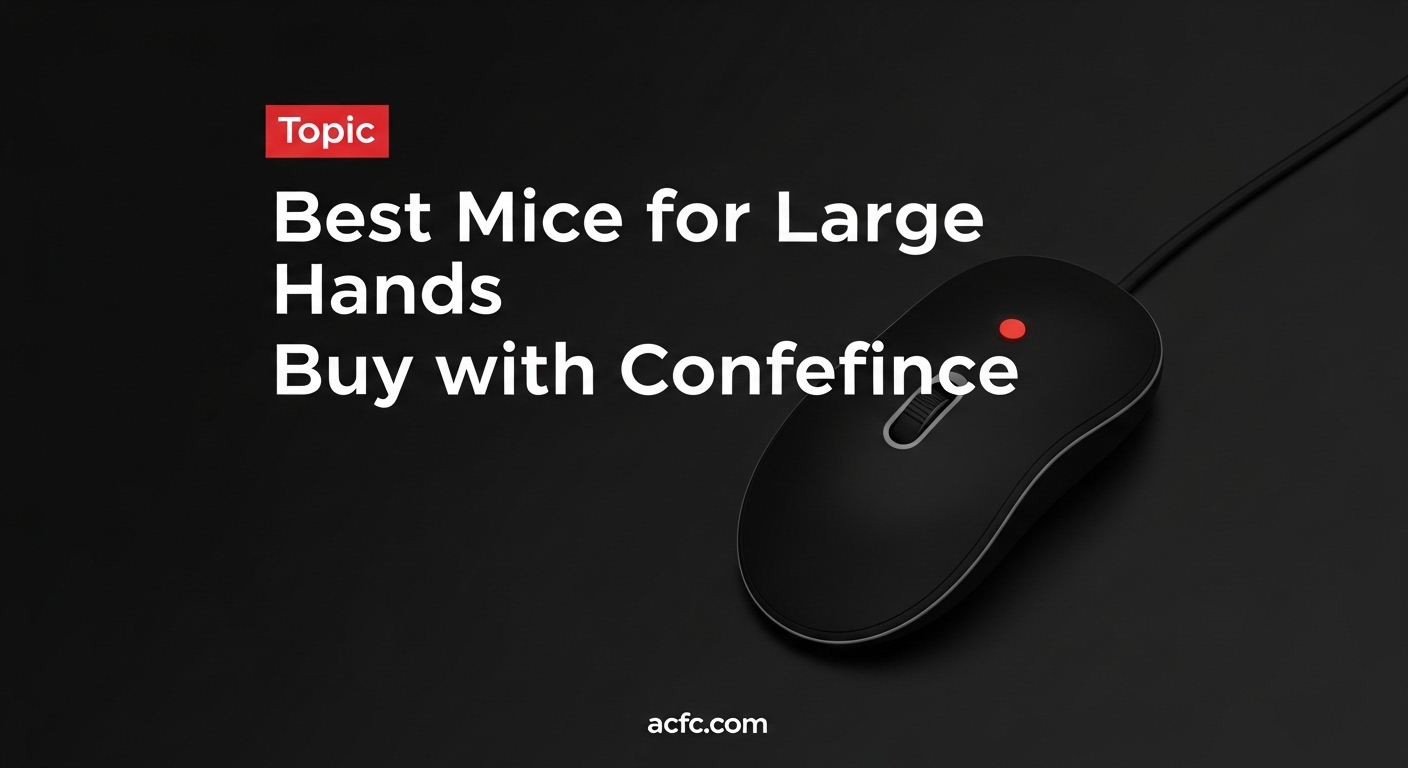 Best Mice for Large Hands Buy with Confidence