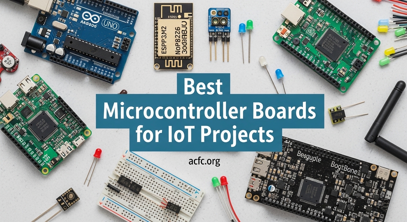 Best Microcontroller Boards for IoT Projects