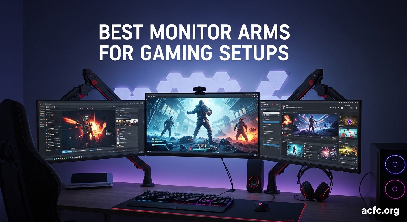 Best Monitor Arms for Gaming Setups