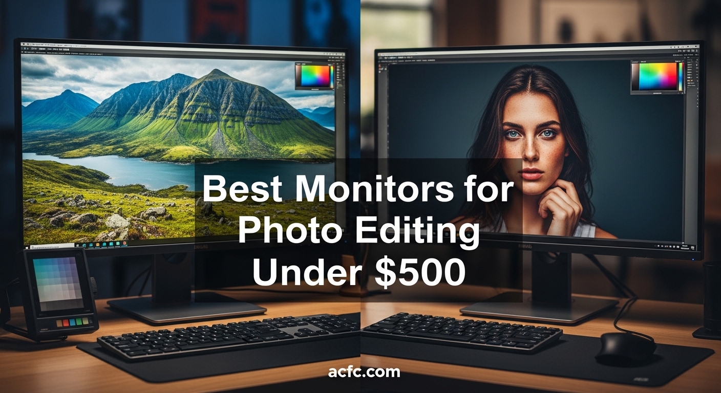 Best Monitors for Photo Editing Under $500