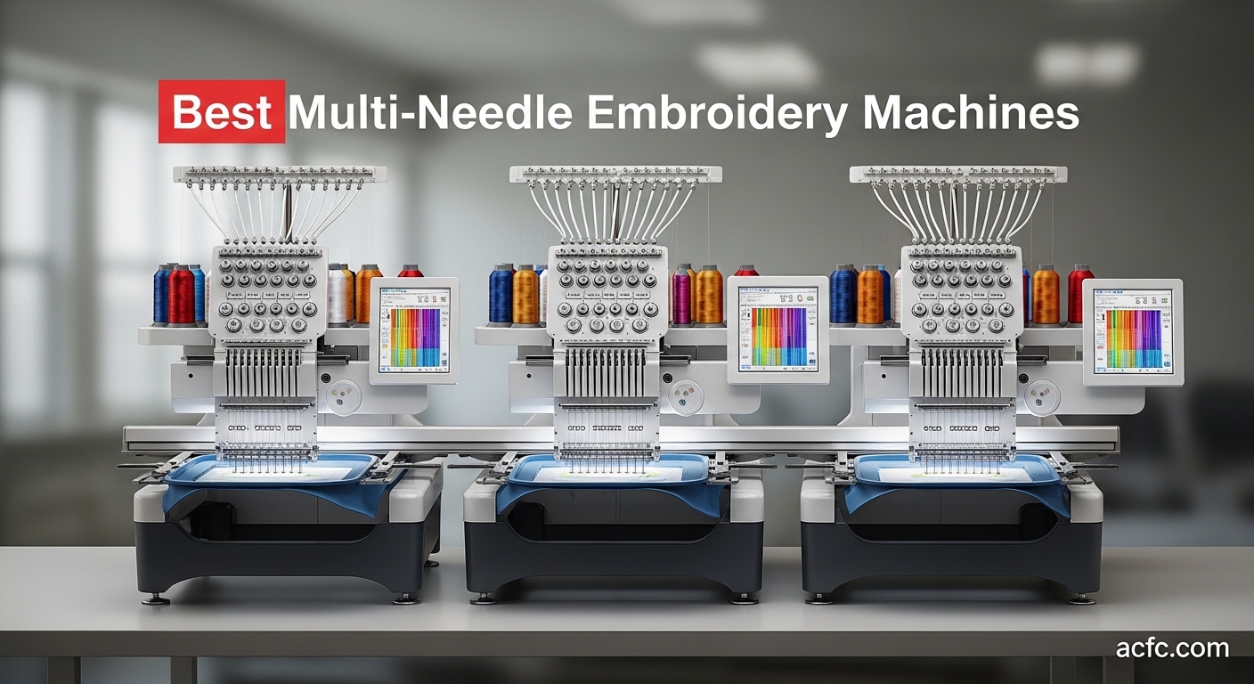 Best Multi-Needle Embroidery Machines