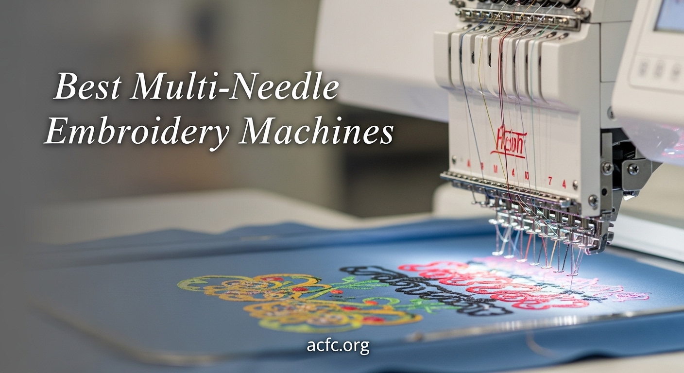 Best Multi-Needle Embroidery Machines