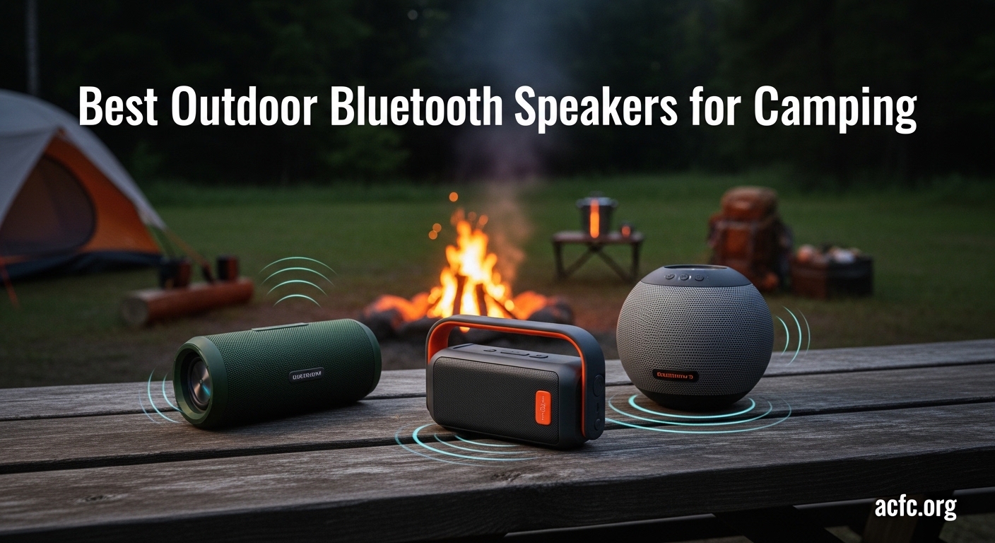 Best Outdoor Bluetooth Speakers for Camping