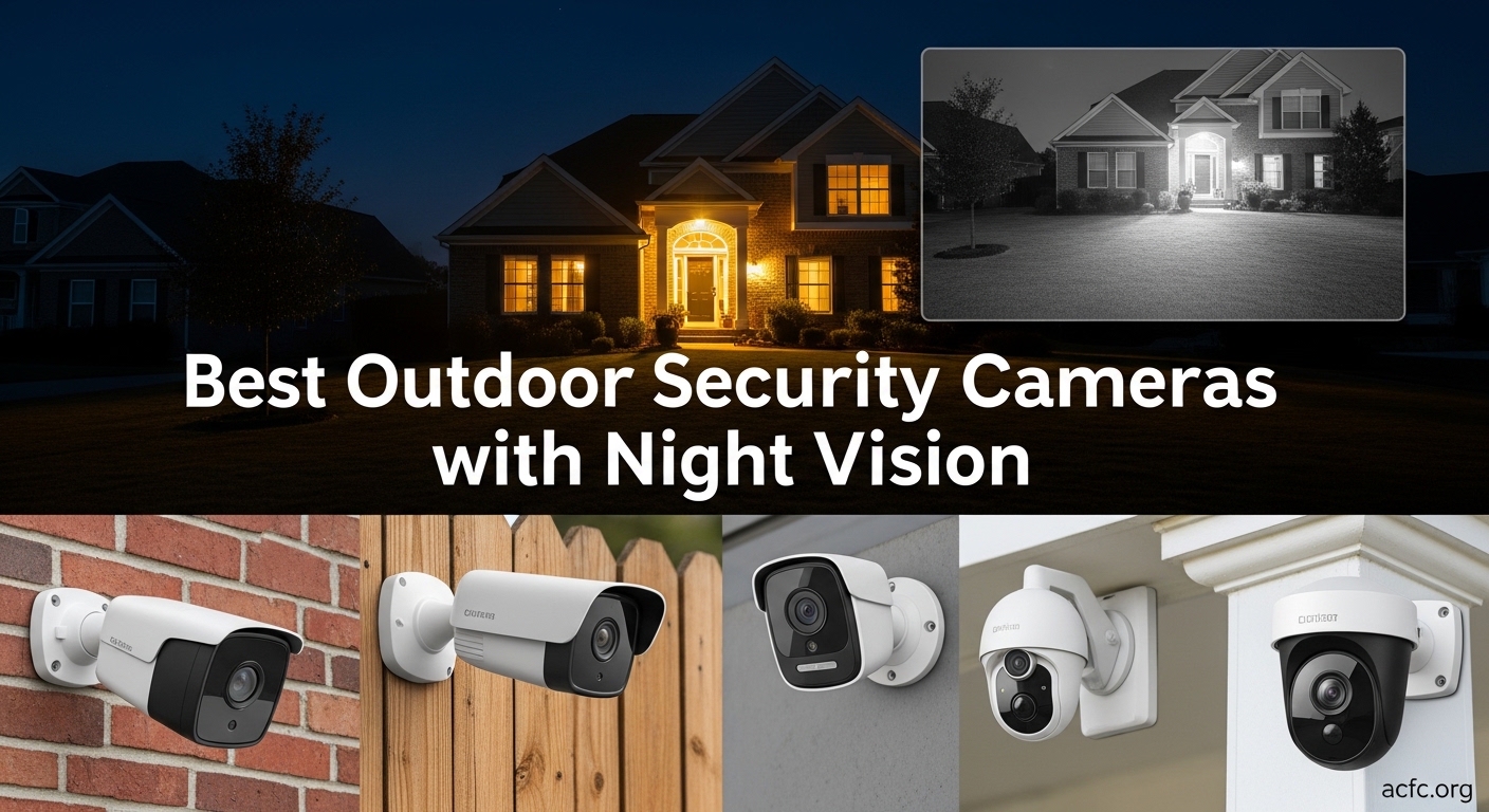Best Outdoor Security Cameras with Night Vision