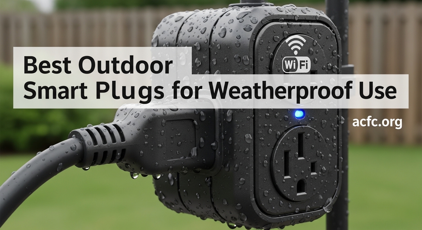 Best Outdoor Smart Plugs for Weatherproof Use
