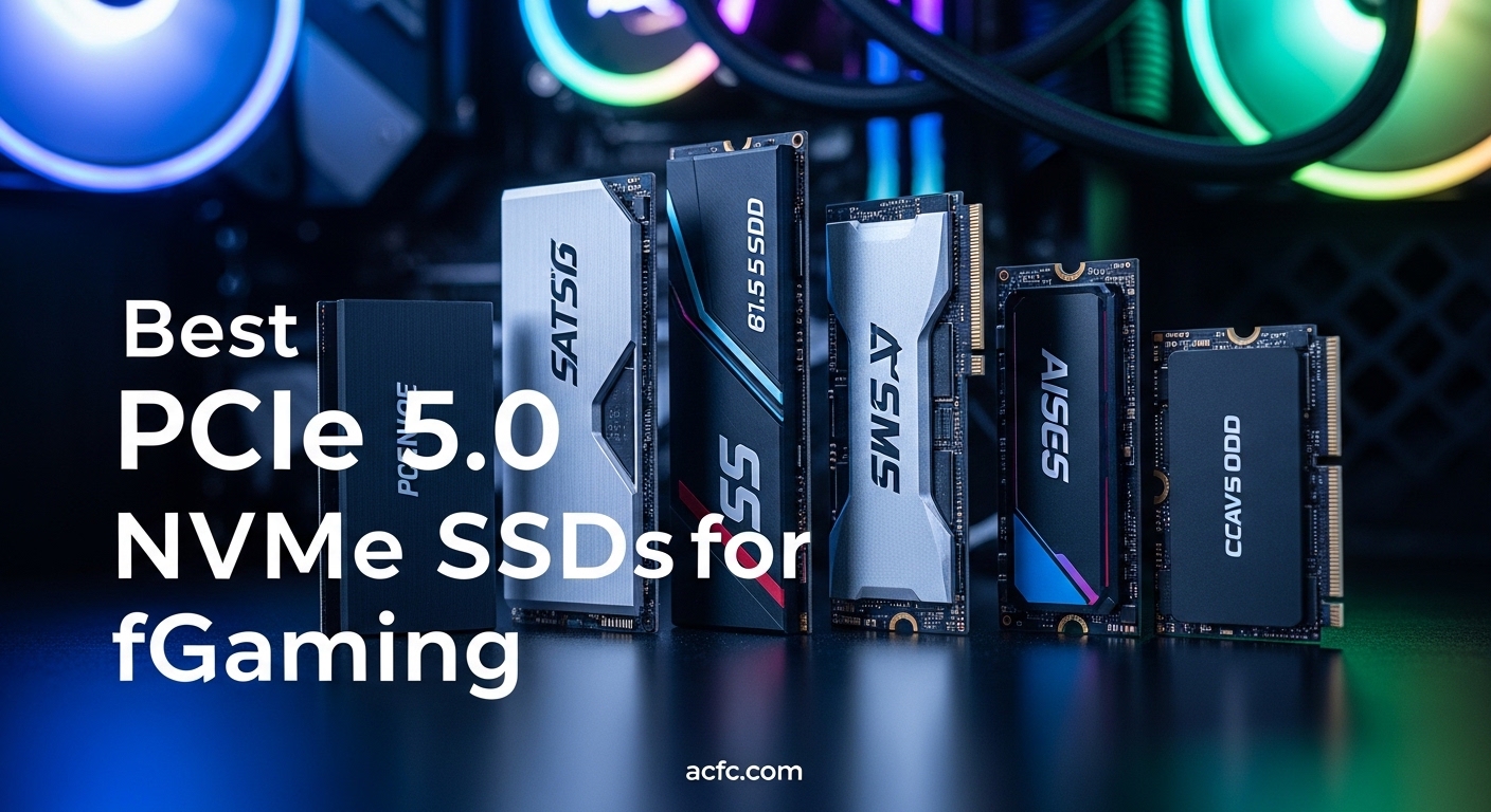 Best PCIe 5.0 NVMe SSDs for Gaming