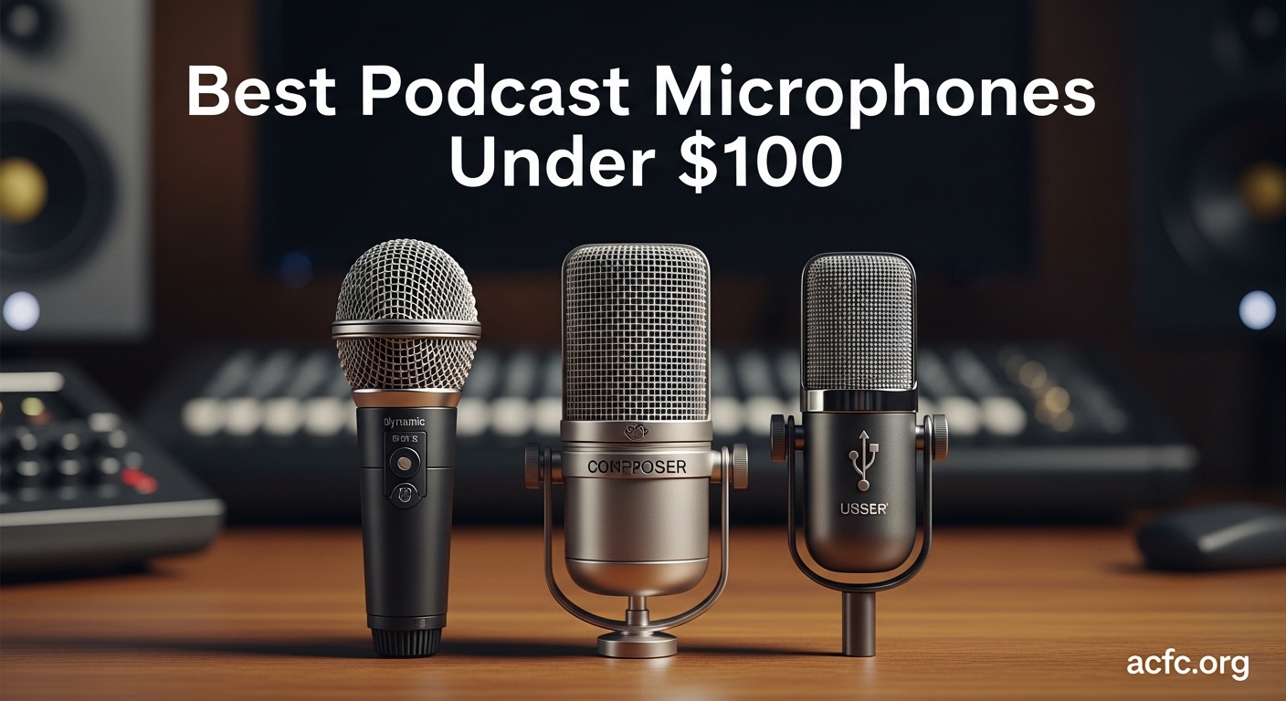 Best Podcast Microphones Under $100