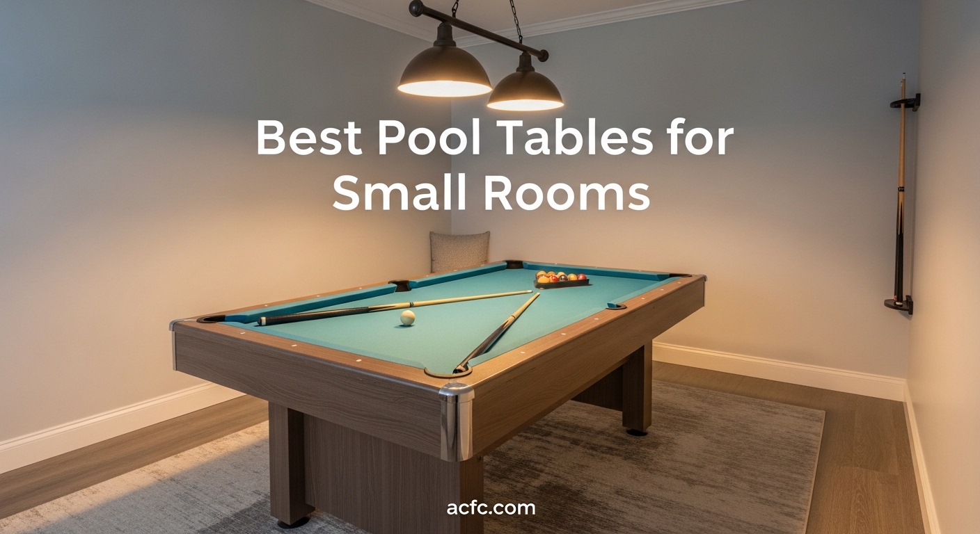 Best Pool Tables for Small Rooms