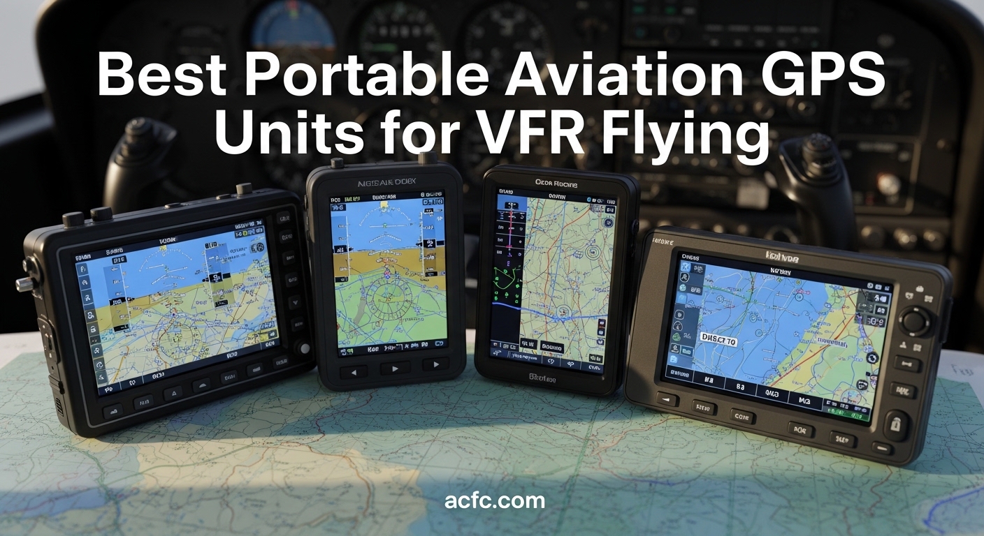 Best Portable Aviation GPS Units for VFR Flying