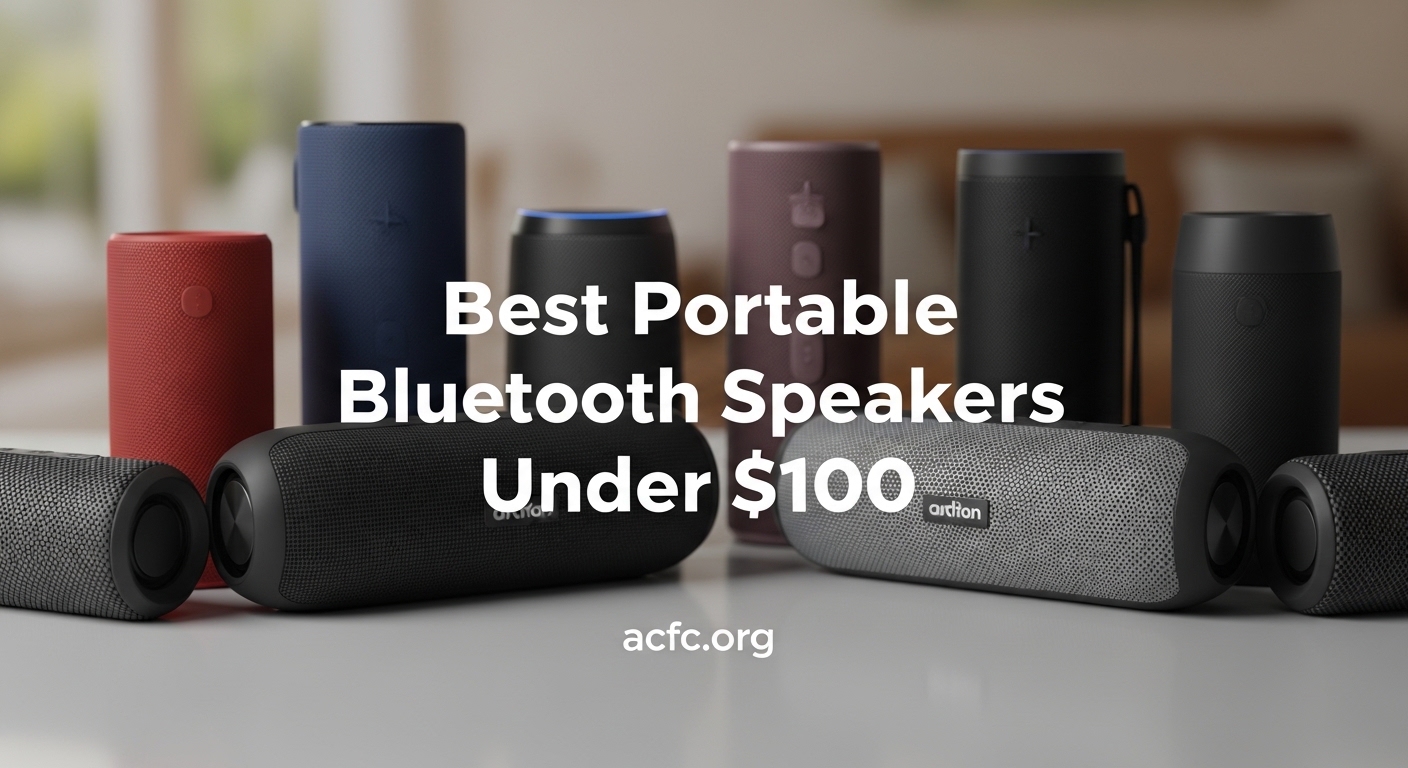 Best Portable Bluetooth Speakers Under $100