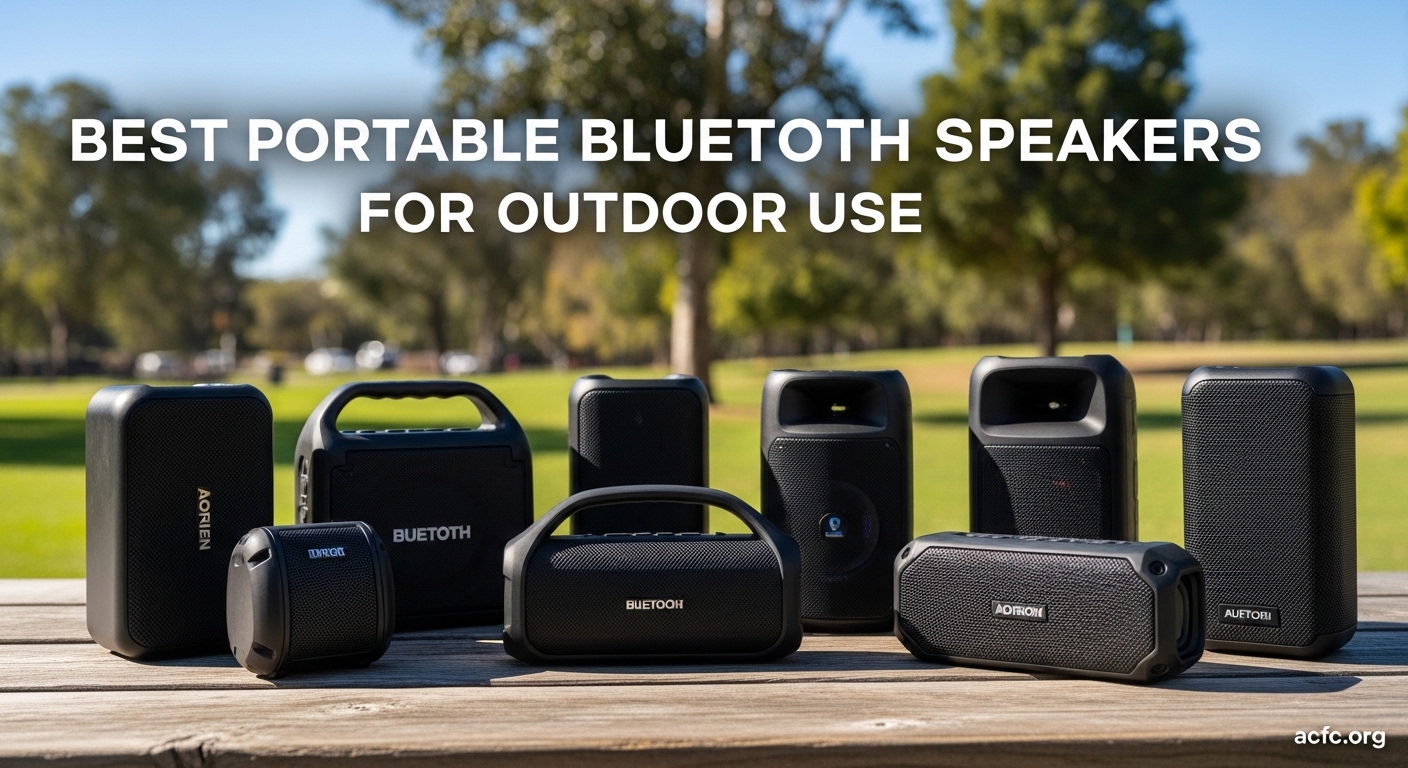 Best Portable Bluetooth Speakers for Outdoor Use