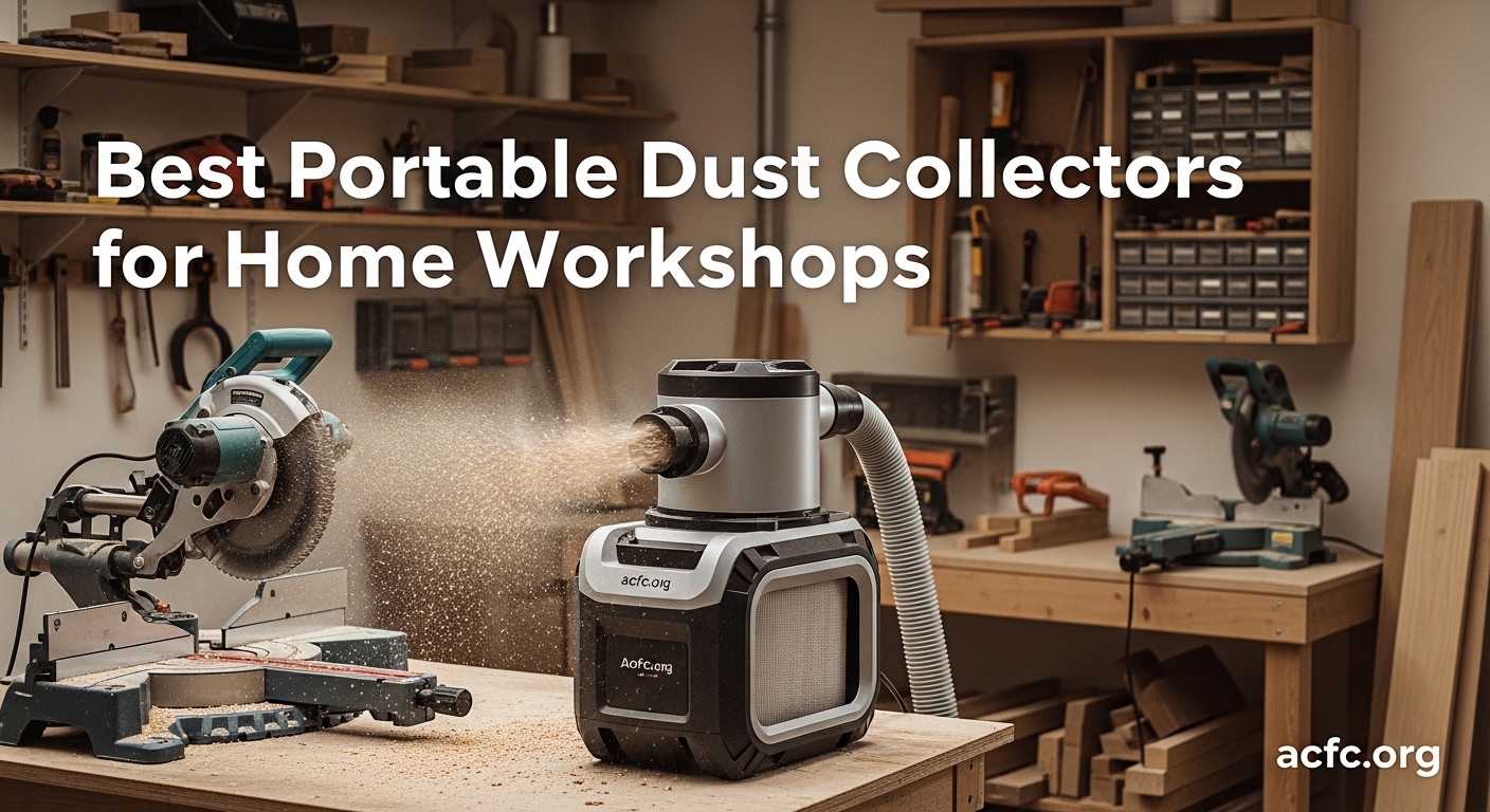 Best Portable Dust Collectors for Home Workshops