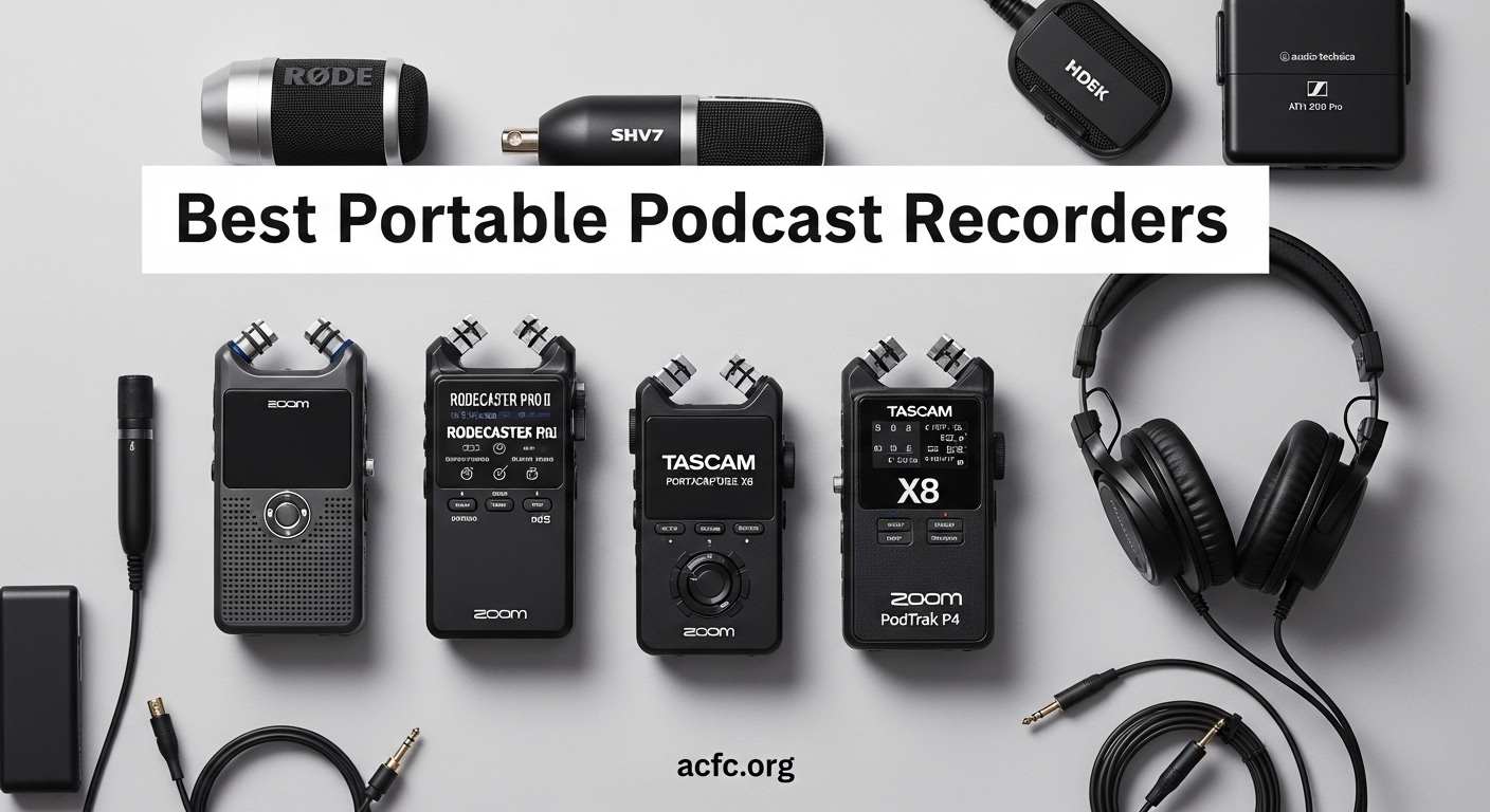 Best Portable Podcast Recorders