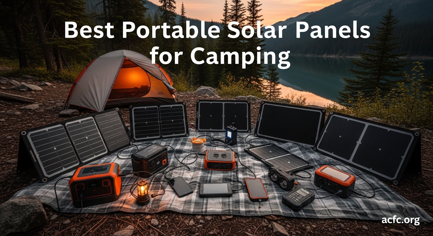 Best Portable Solar Panels for Camping