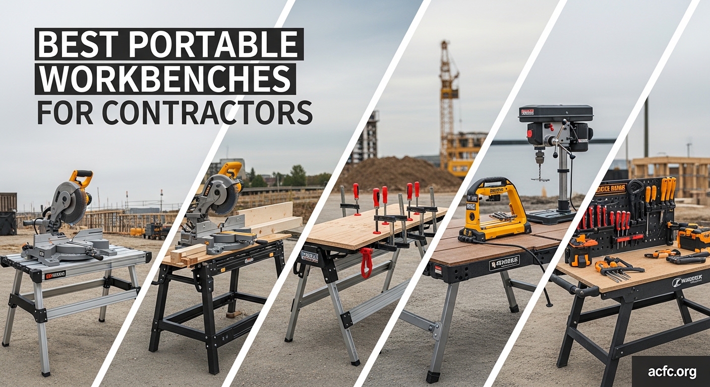 Best Portable Workbenches for Contractors