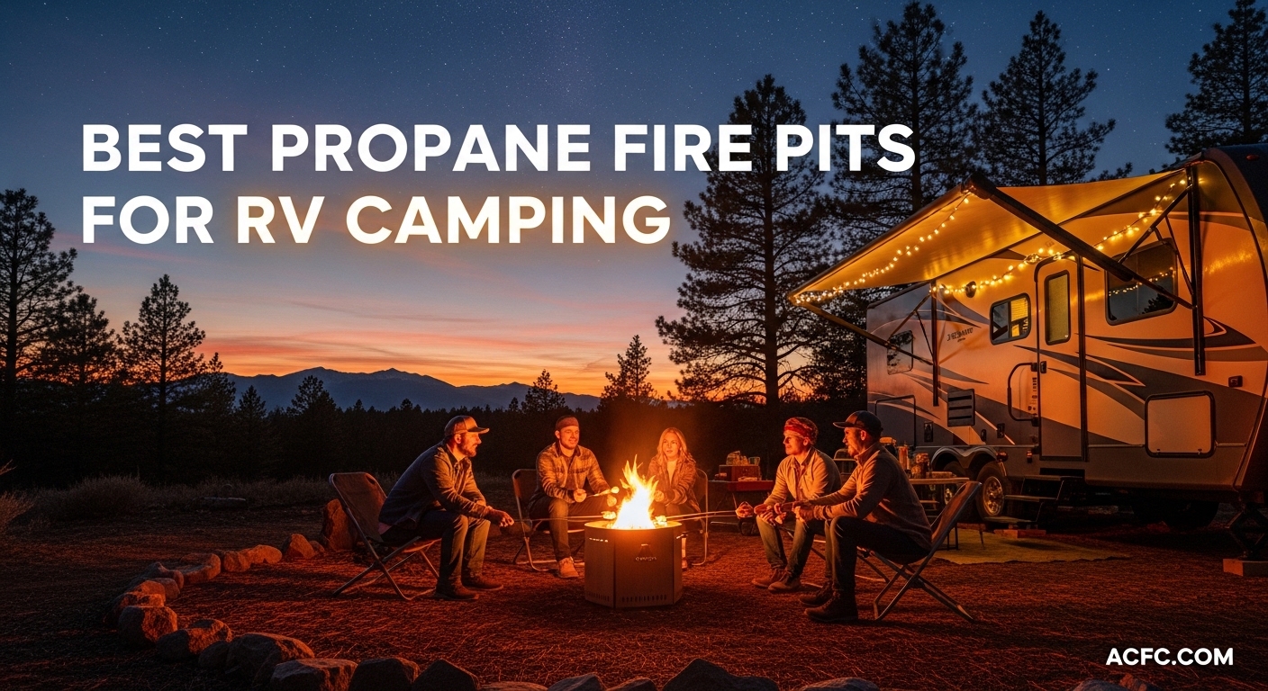 Best Propane Fire Pits for RV Camping