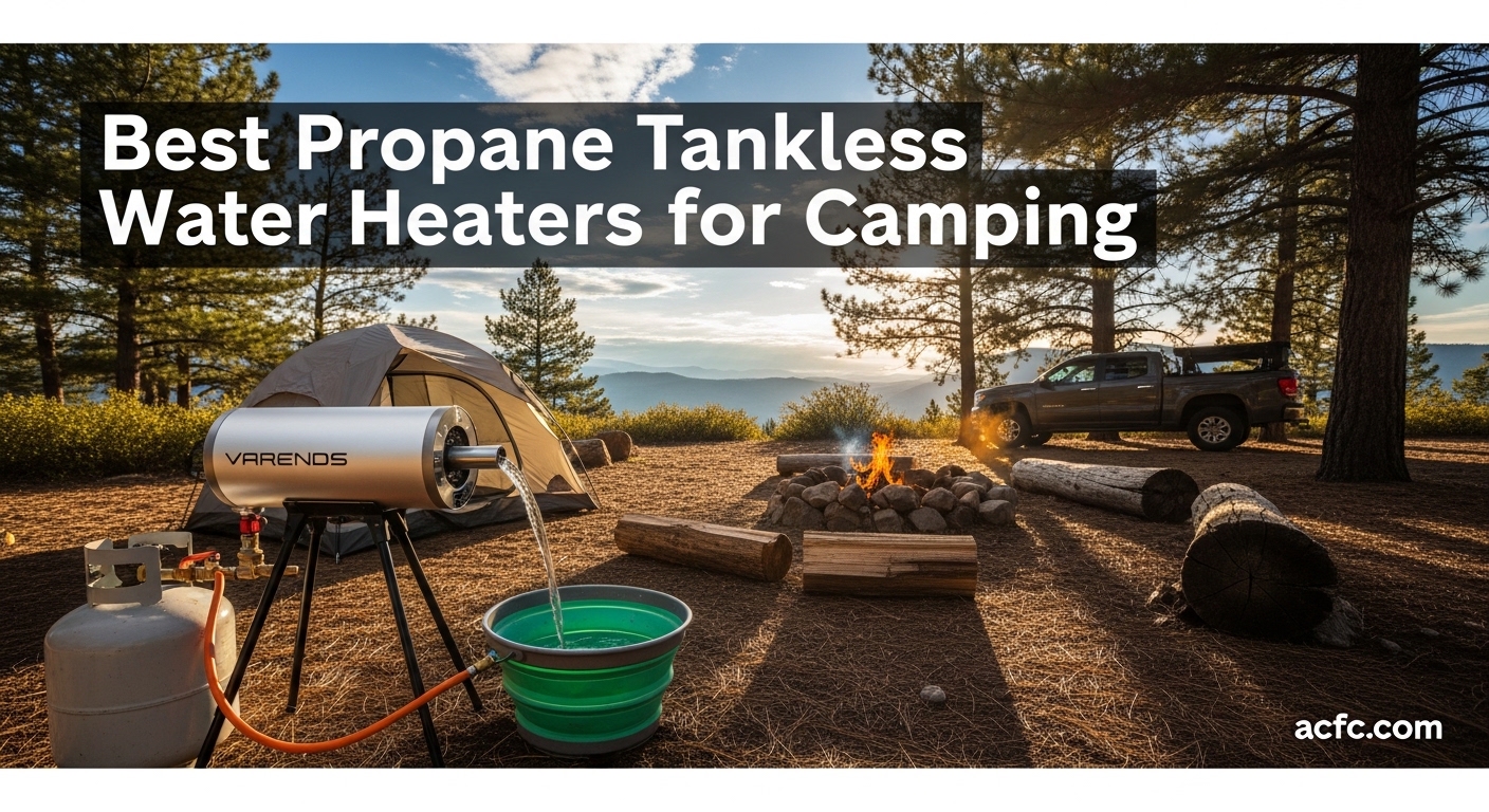 Best Propane Tankless Water Heaters for Camping