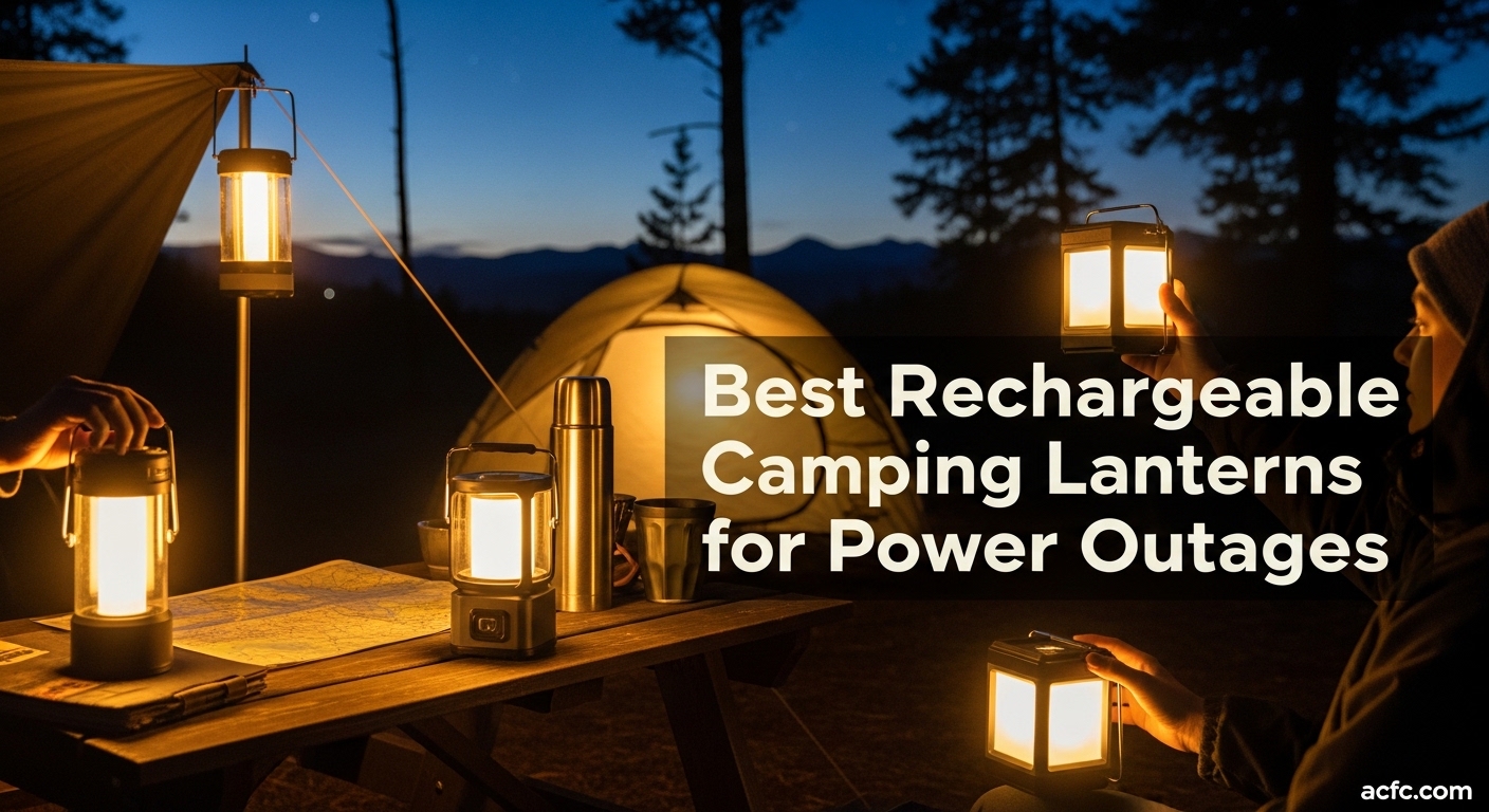Best Rechargeable Camping Lanterns for Power Outages