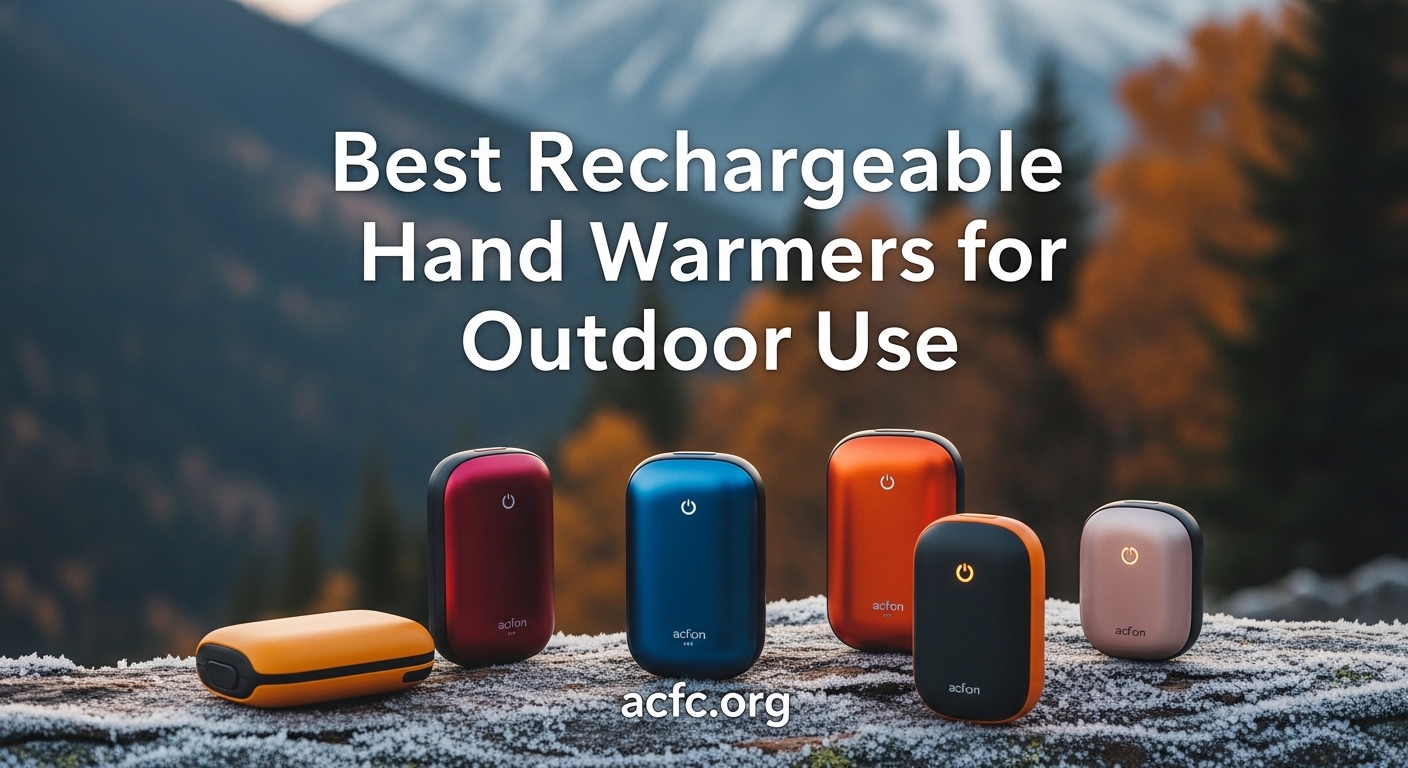 Best Rechargeable Hand Warmers for Outdoor Use