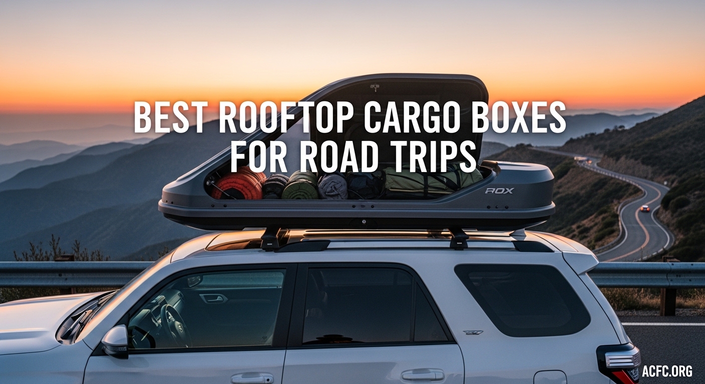 Best Rooftop Cargo Boxes for Road Trips