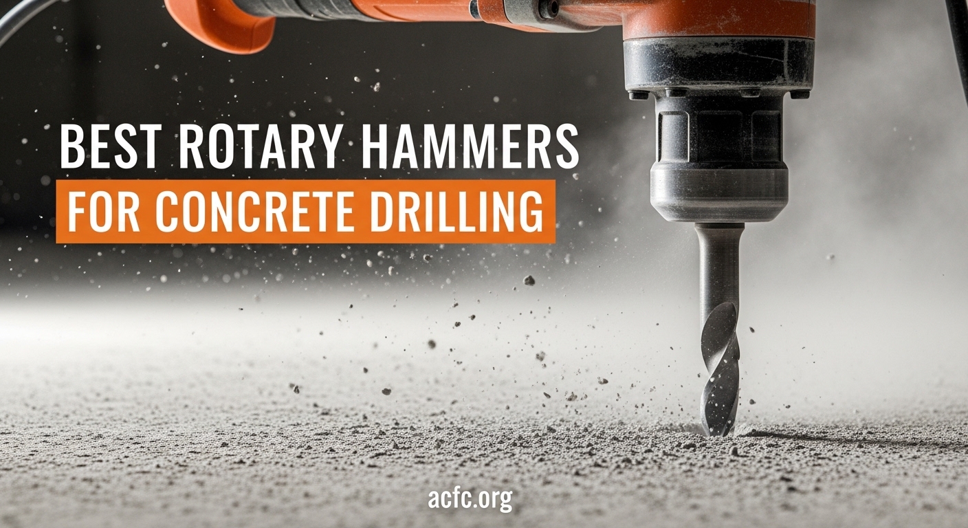 Best Rotary Hammers for Concrete Drilling