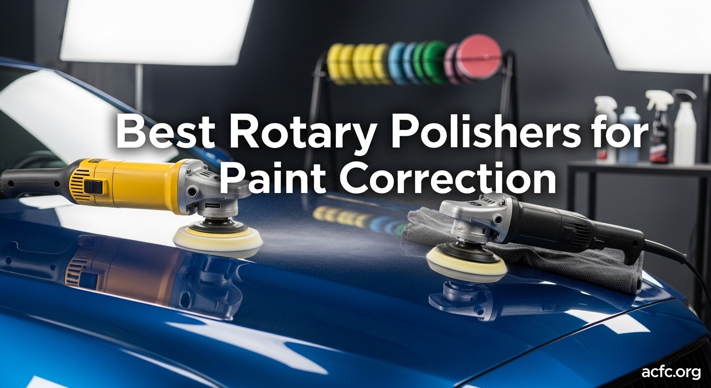 Best Rotary Polishers for Paint Correction