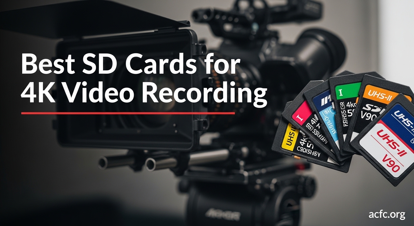 Best SD Cards for 4K Video Recording