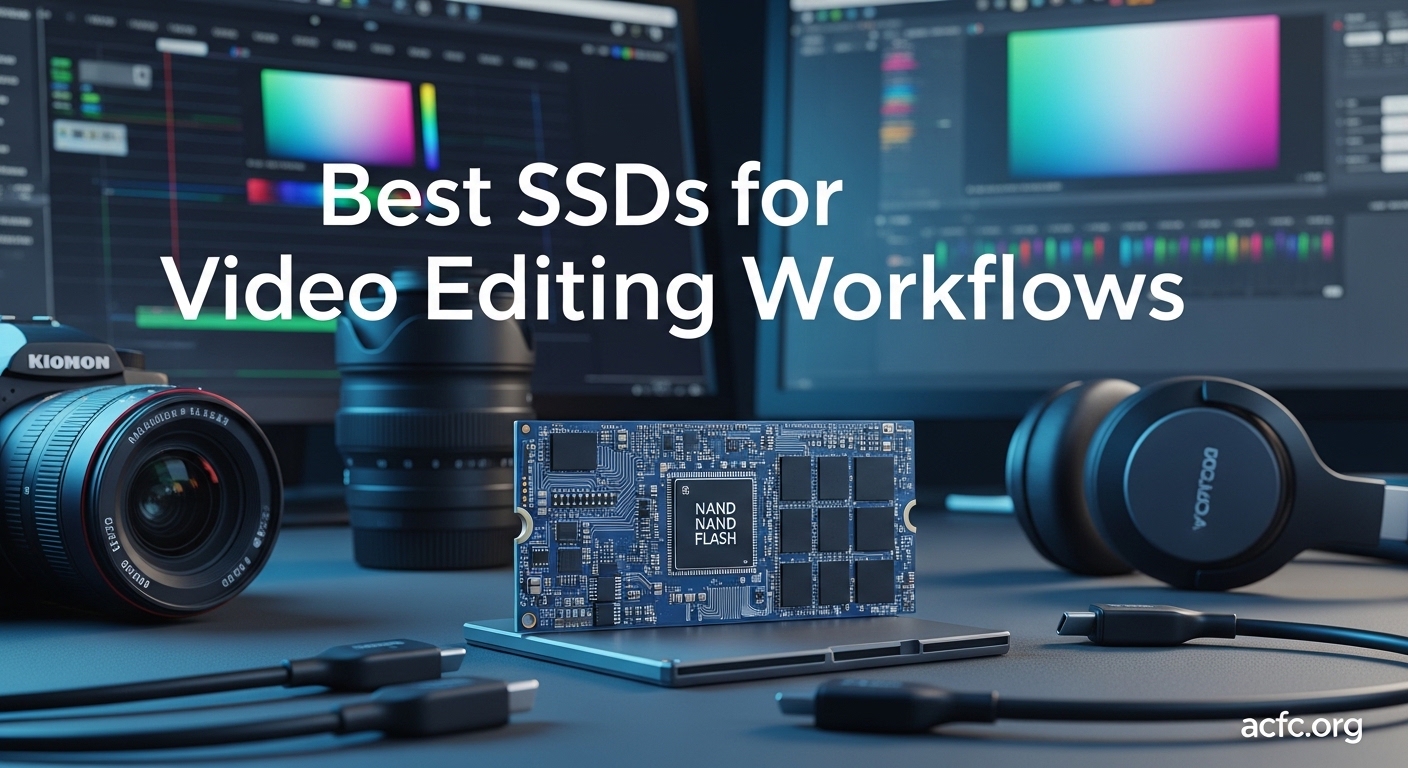 Best SSDs for Video Editing Workflows