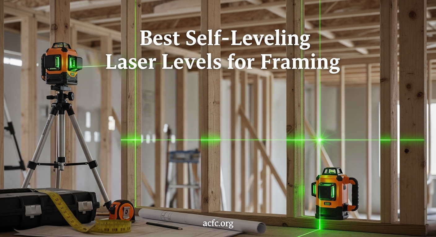 Best Self-Leveling Laser Levels for Framing
