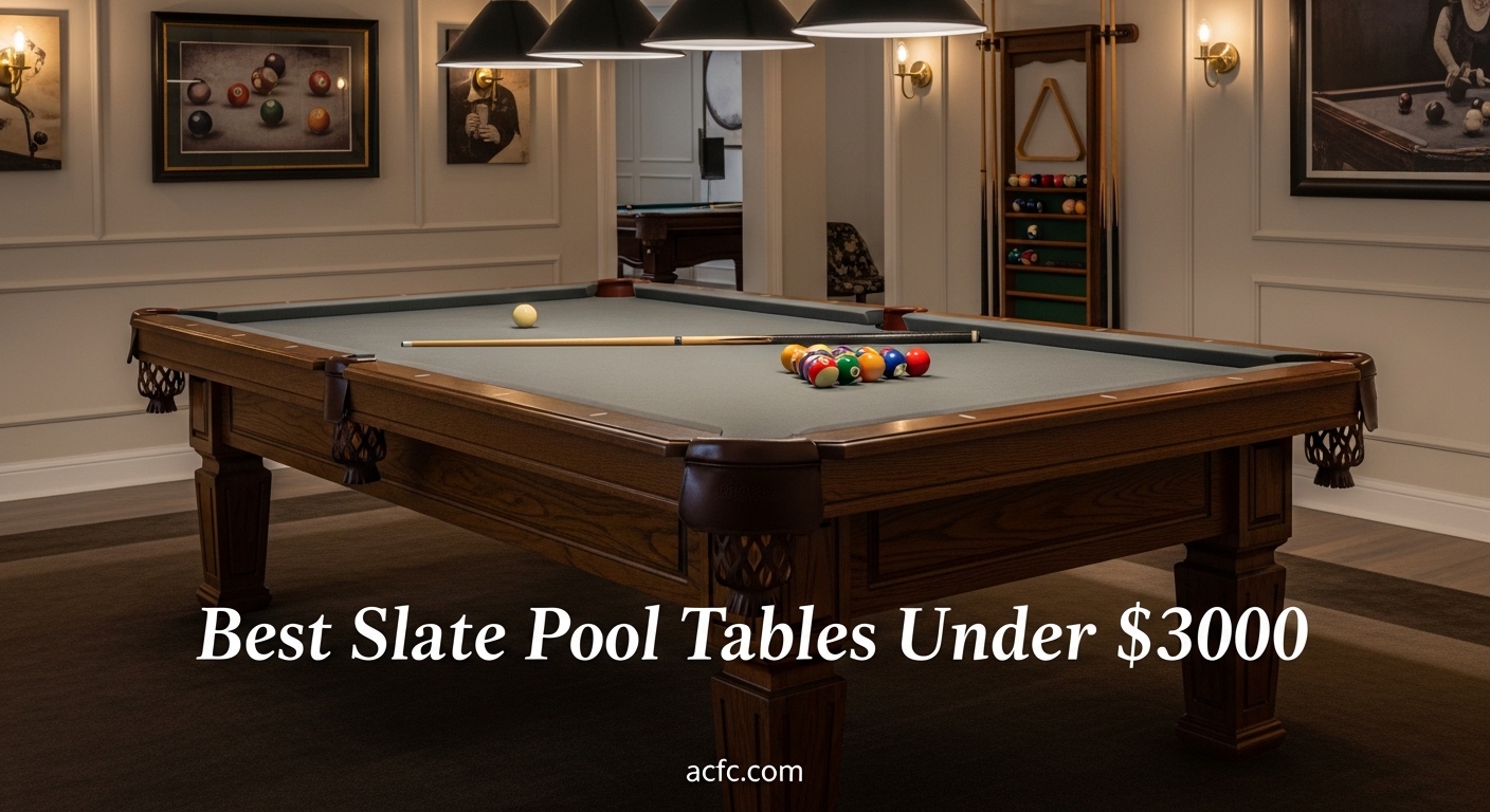 Best Slate Pool Tables Under $3000