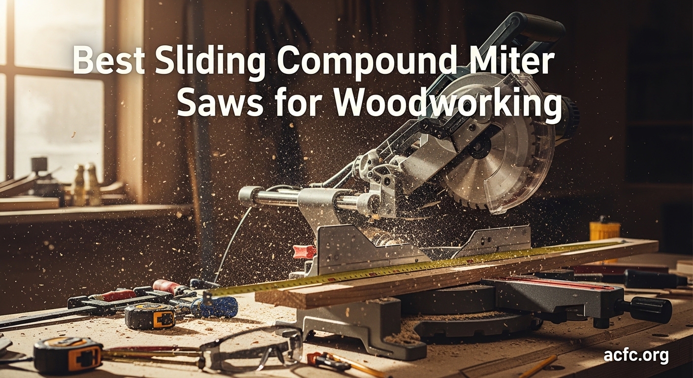 Best Sliding Compound Miter Saws for Woodworking