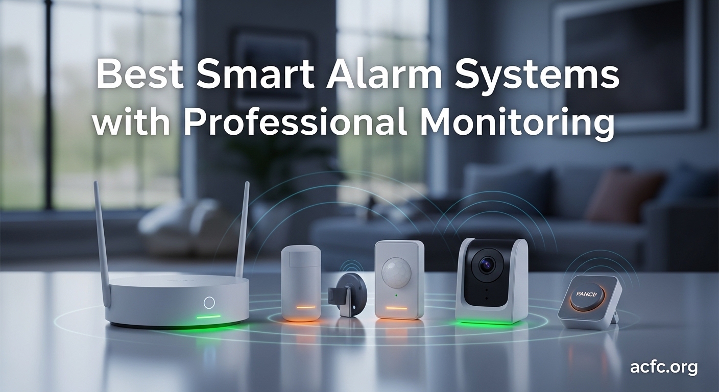 Best Smart Alarm Systems with Professional Monitoring