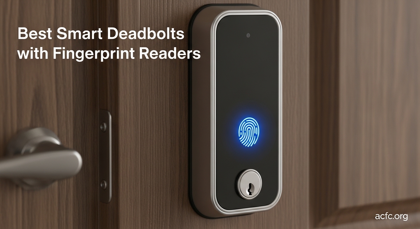 Best Smart Deadbolts with Fingerprint Readers