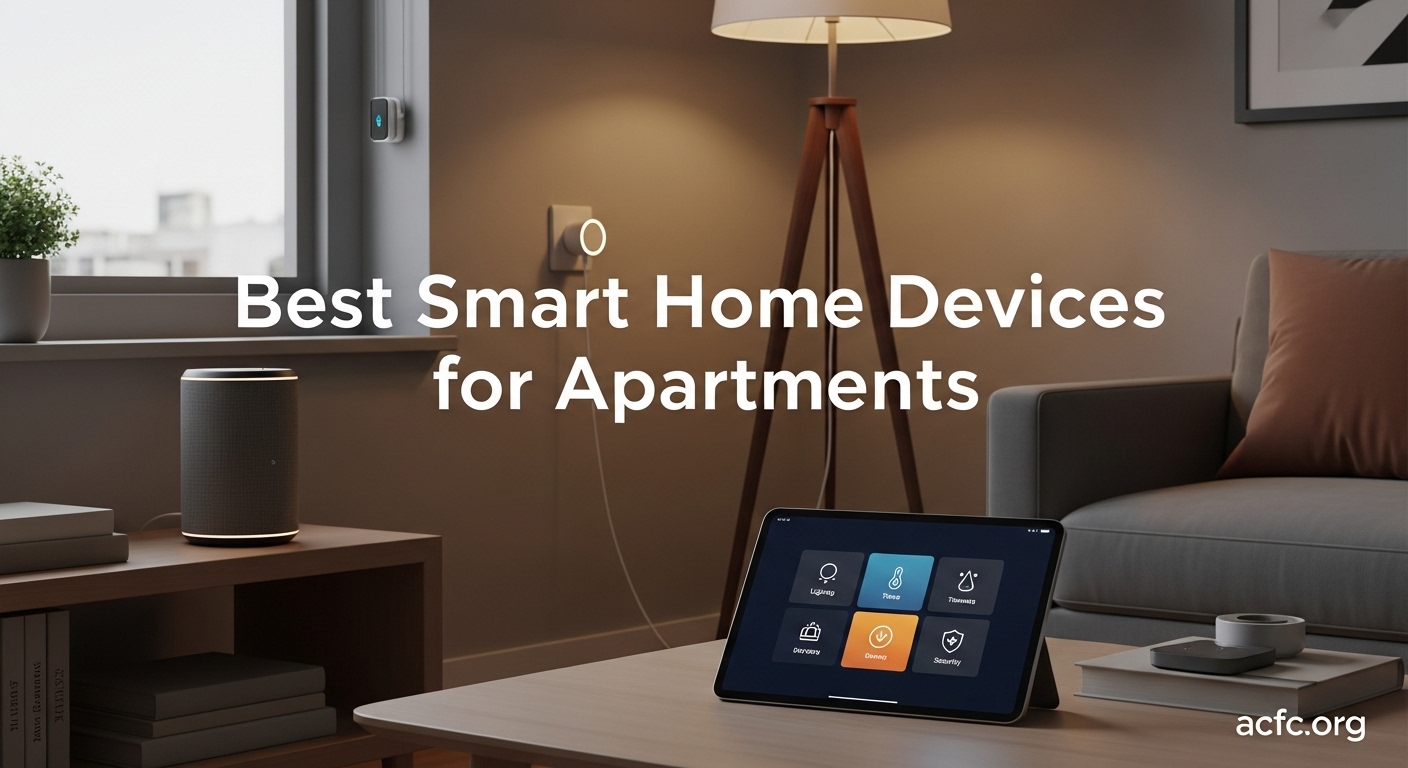 Best Smart Home Devices for Apartments