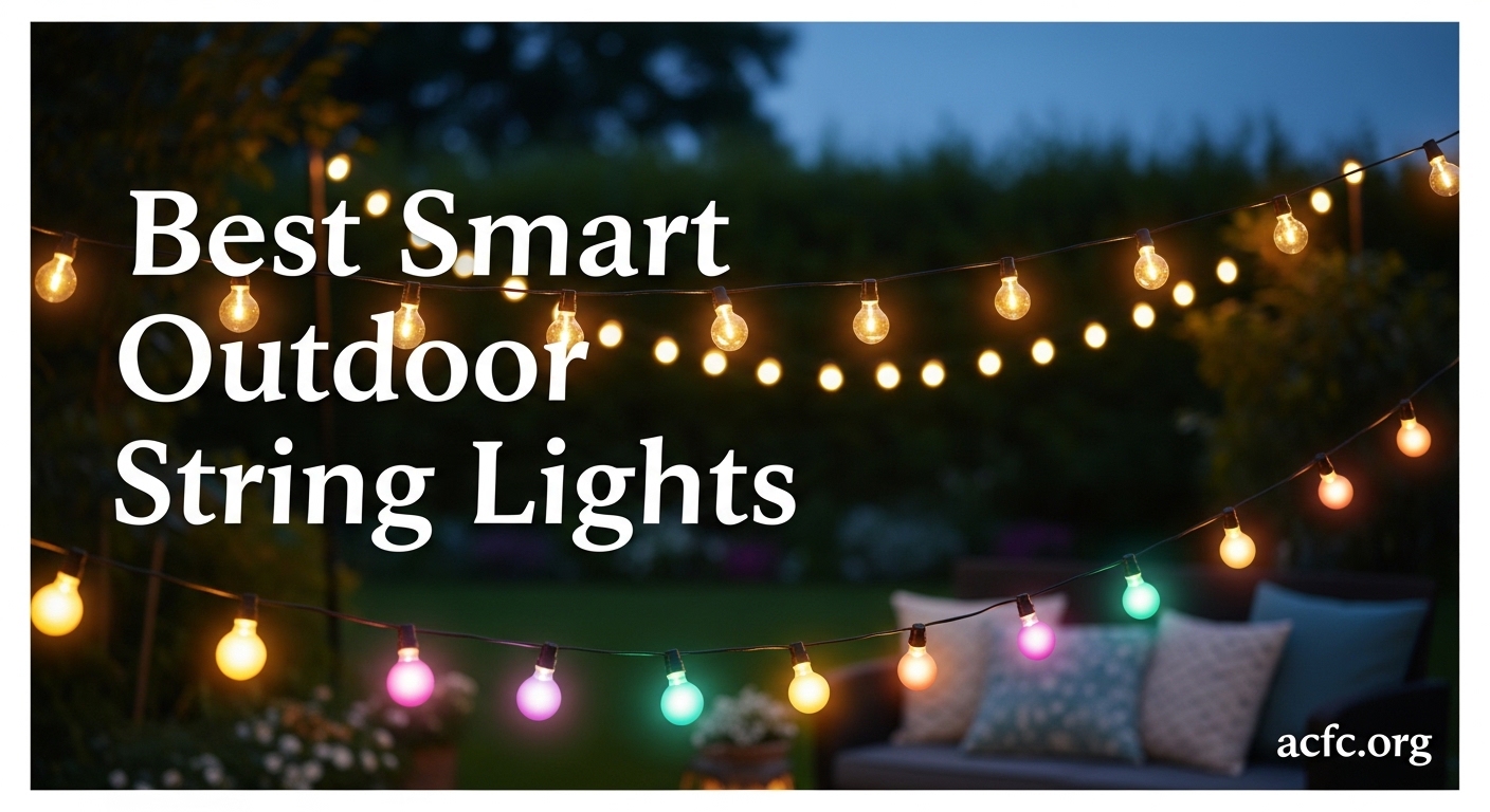 Best Smart Outdoor String Lights