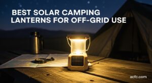 Best Solar Camping Lanterns for Off-Grid Use