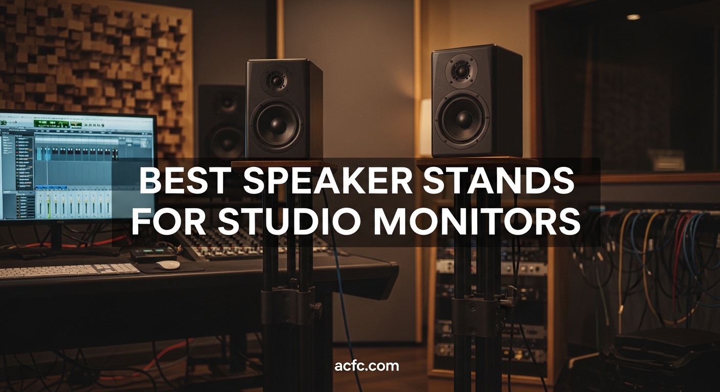 Best Speaker Stands for Studio Monitors