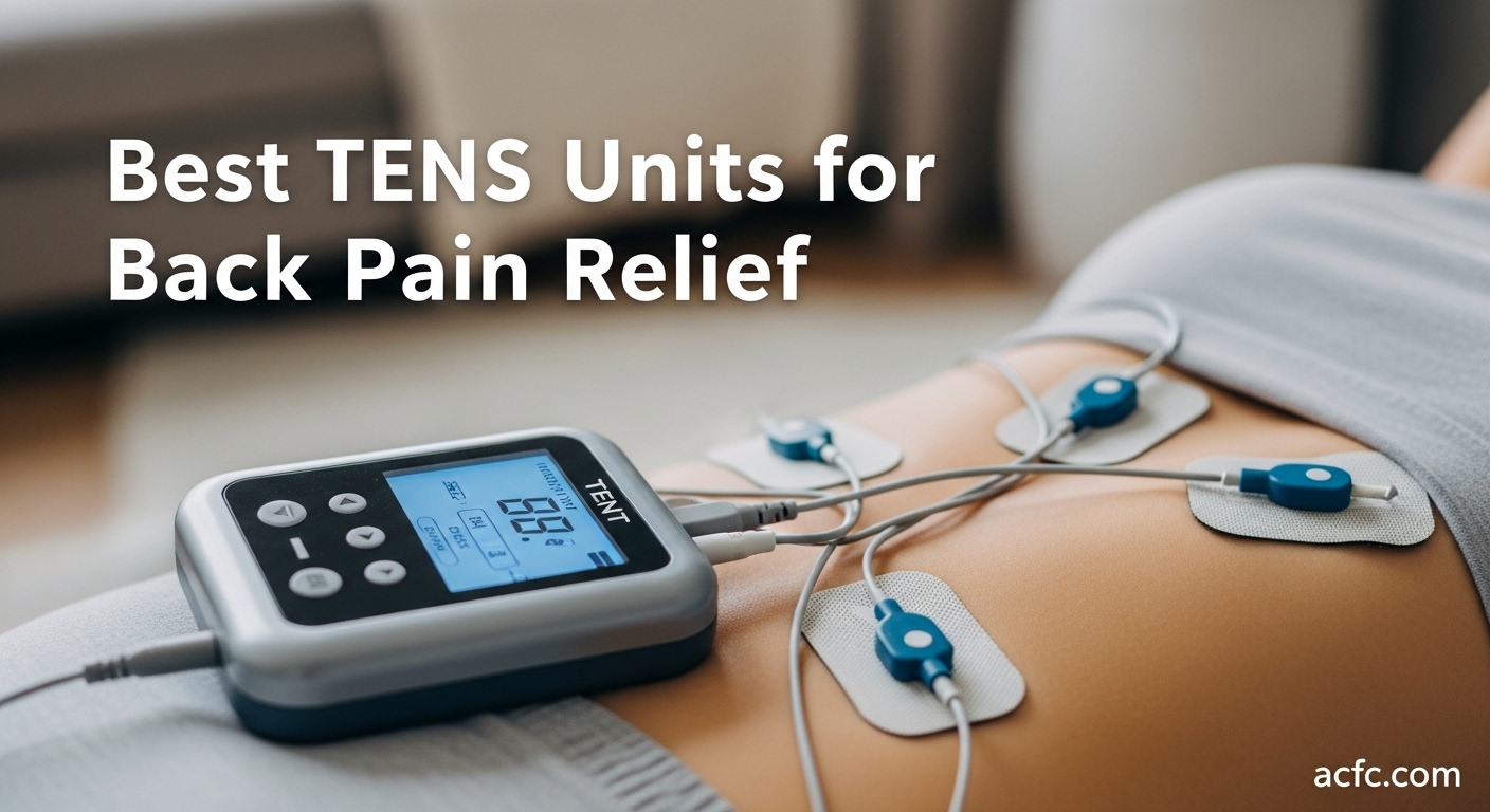 Best TENS Units for Back Pain Relief